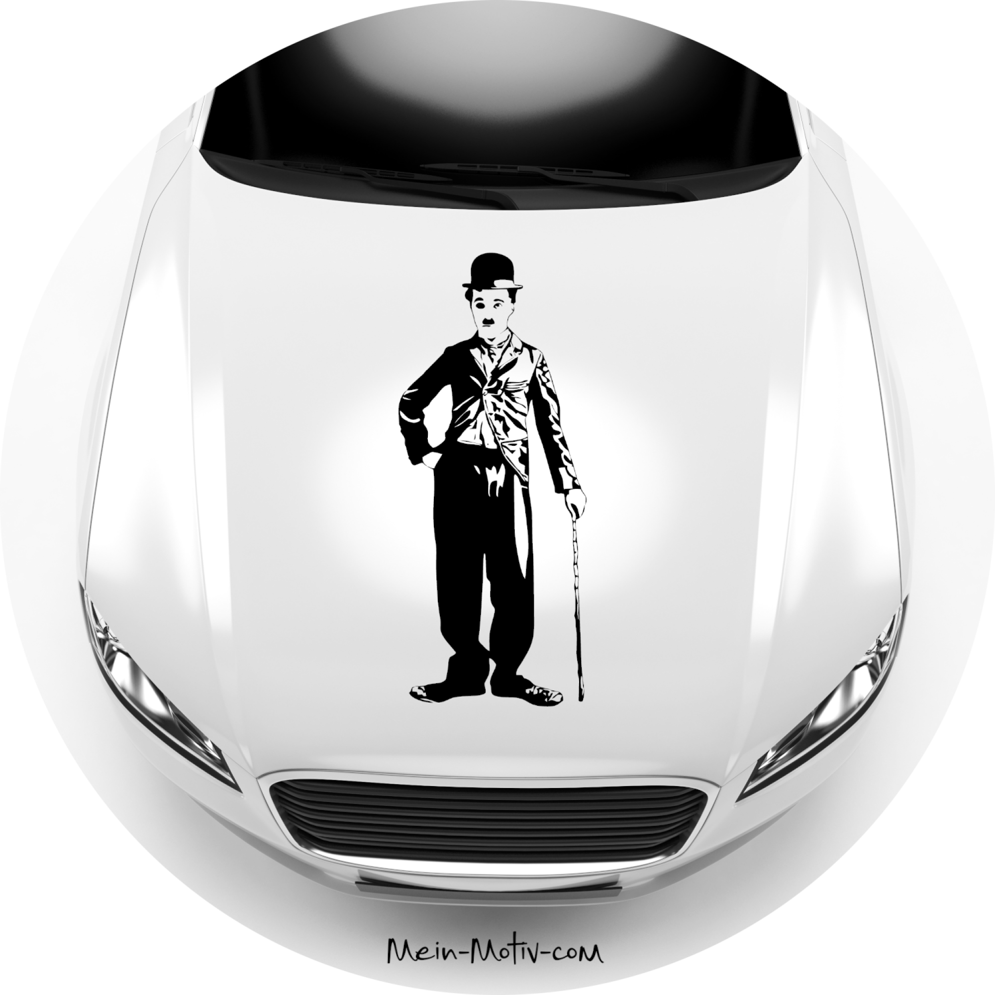 Aufkleber 46090 Charlie Chaplin